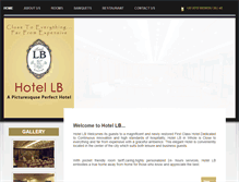 Tablet Screenshot of hotellbnagpur.com